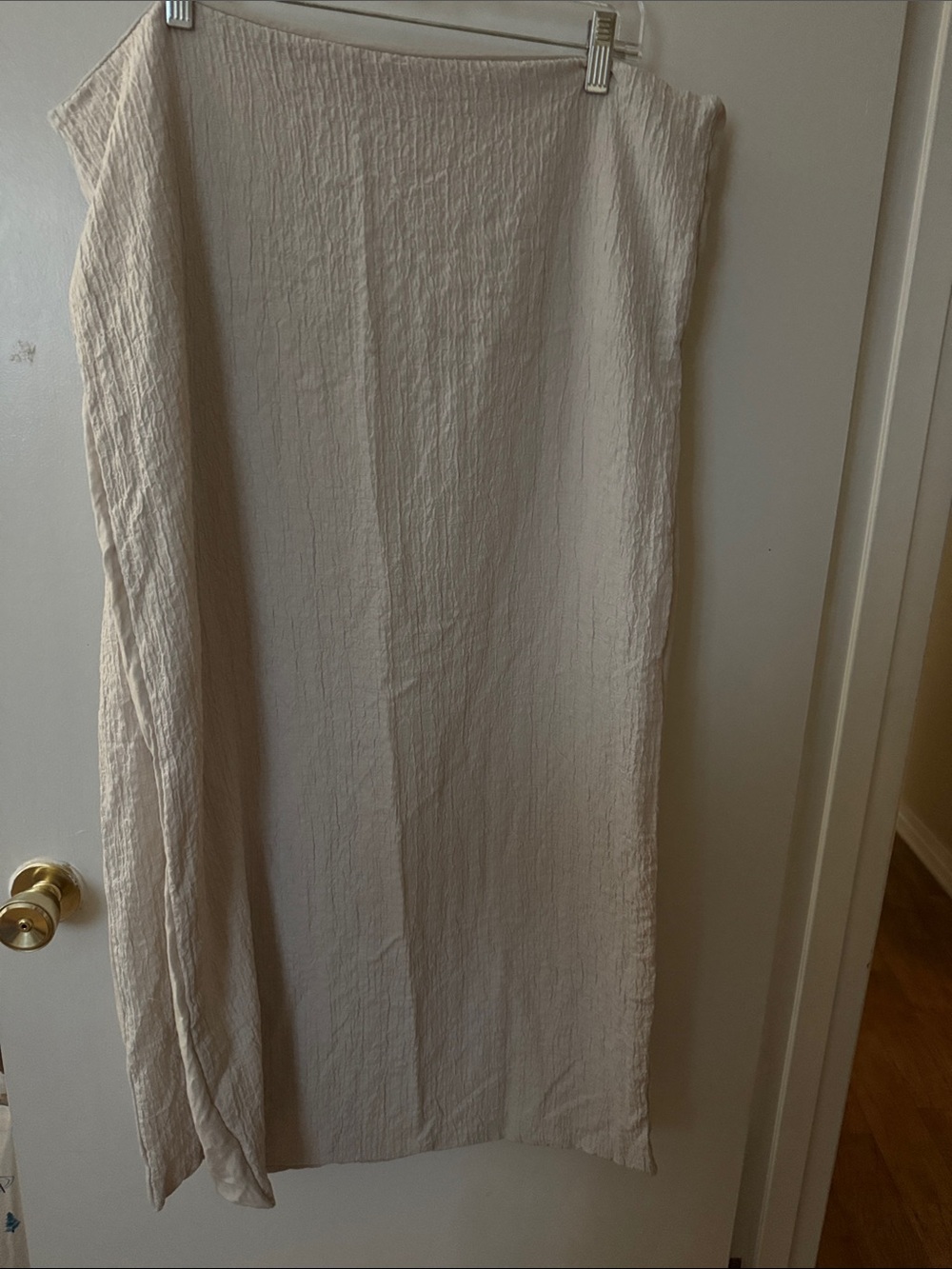 Calvin Klein Cream Textured Pair Pillow Shams